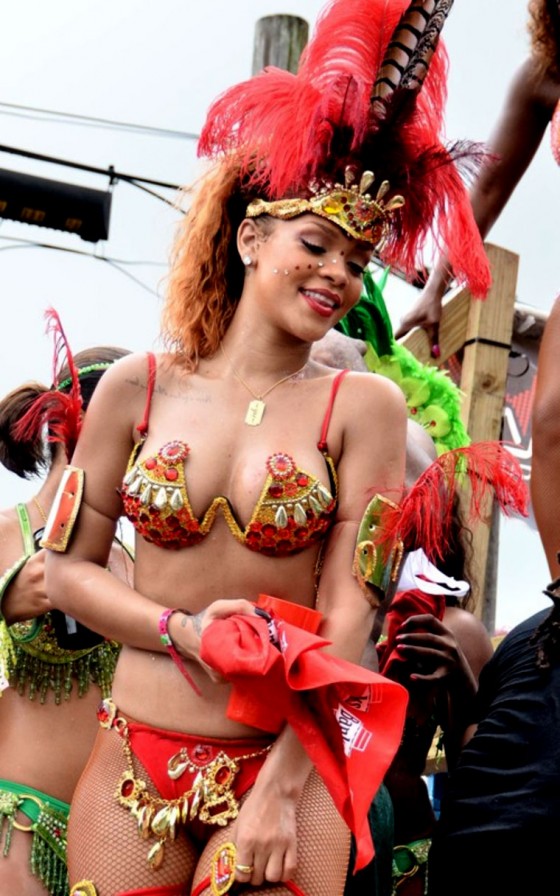 Rihanna Kadoomant Day Parade In Barbados Gotceleb