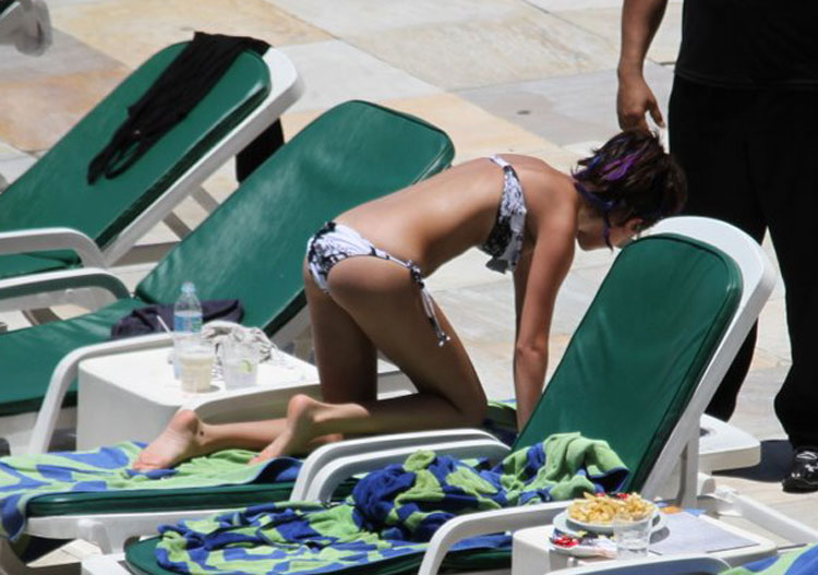 Selena Gomez - Bikini at Pool in Rio de Janeiro. 