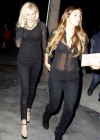 Kate Upton tight pants candids in Staples Center