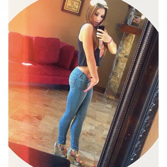 McKayla Maroney hot in tight jeans