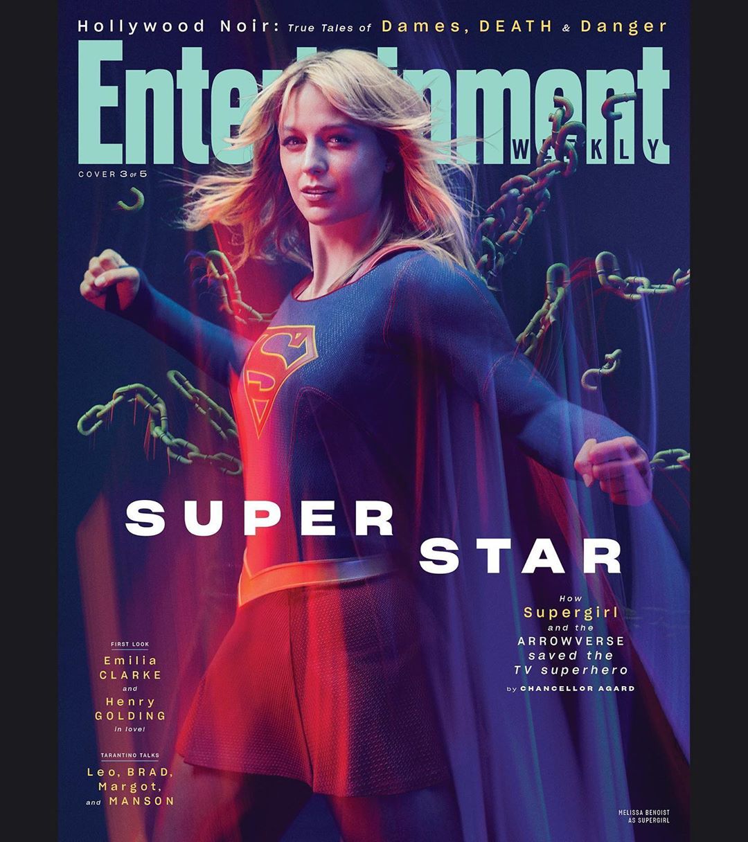 Melissa Benoist for Entertainment Weekly (August 2019)