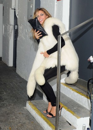 Abbey Clancy at Shoreditch House in London