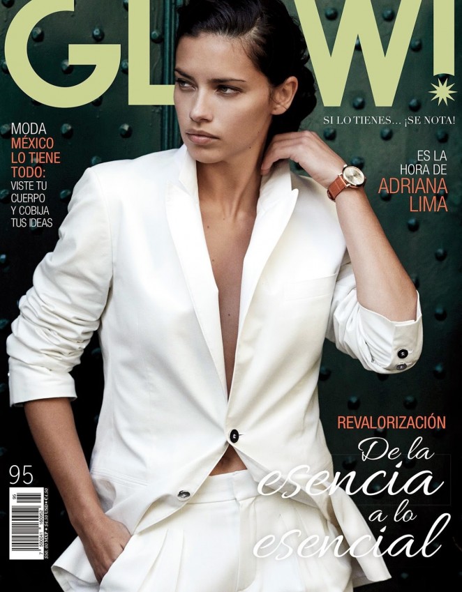 Adriana Lima - Glow Mexico Magazine Cover (October 2014)