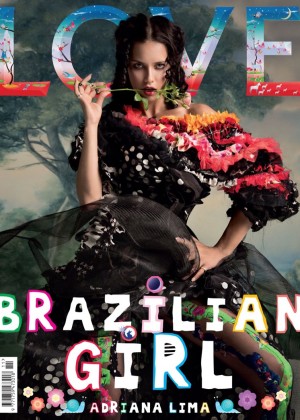 Adriana Lima, Kendall Jenner & Amy Adams - LOVE Cover Magazzine F/W 2014