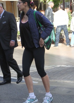 Adrianne Curry in Tight Leggings Out in Los Angeles
