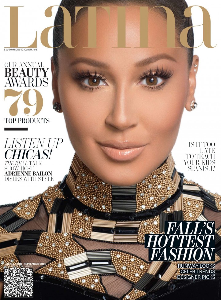 Adrienne Bailon - Latina Magazine Cover (September 2014)