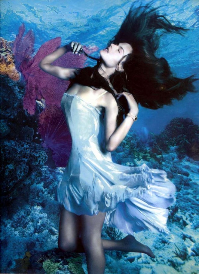 Alessandra Ambrosio & Karolina Kurkova - Rolex Underwater Campaign Spring-Summer 2015
