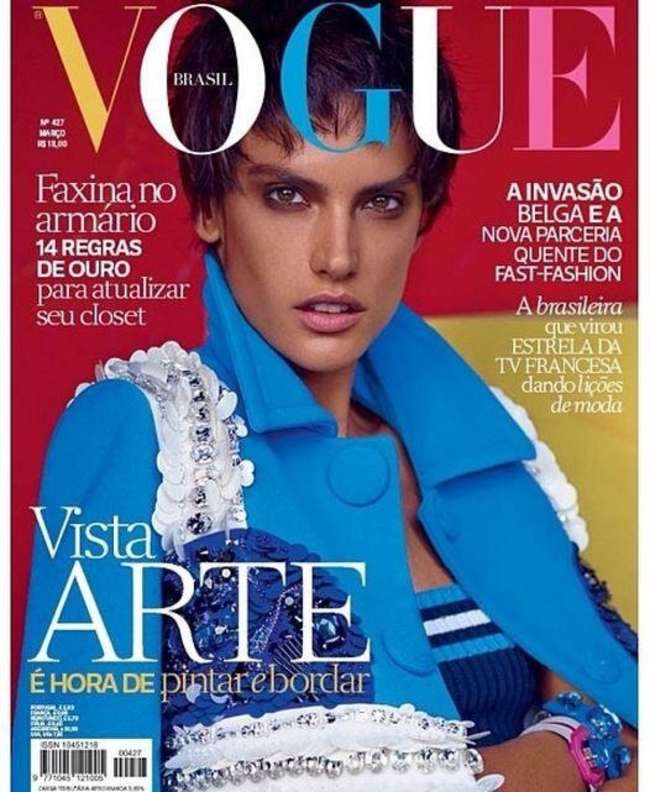 Vogue alessandra ambrosio Model: Alessandra