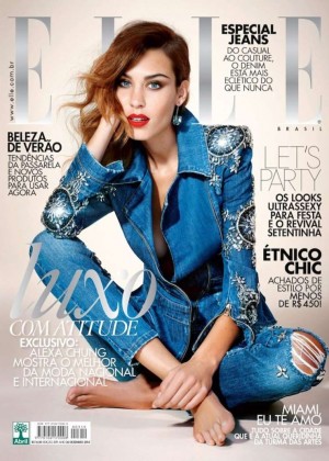 Alexa Chung - Elle Brazil Cover Magazine (December 2014)