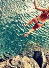 Alexa Vega - Bikini while cliff jumping in Maui