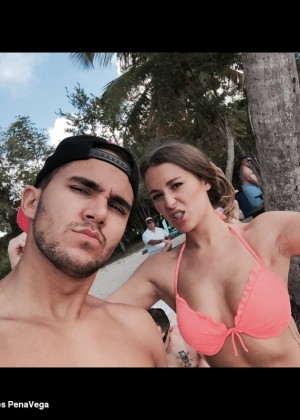 Alexa Vega in Bikini Top - Instagram Pics