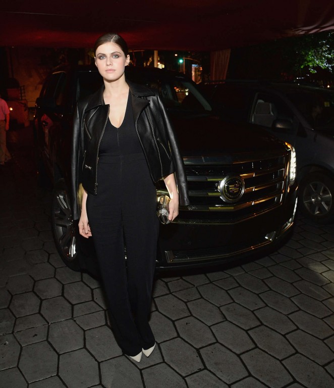 Alexandra Daddario - Cadillac & GQ Celebrate Men Of The Year in West Hollywood