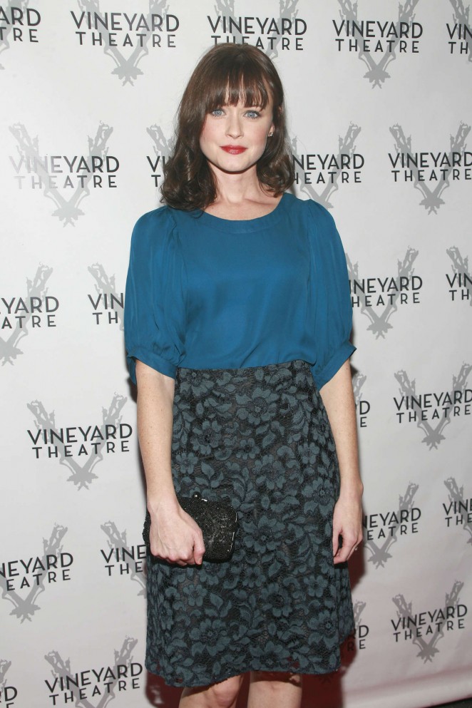 Alexis Bledel - Opening Night Arrivals for Billy & Ray in New York