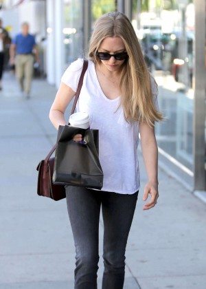 Amanda Seyfried in Tight Jeans Out in Beverly Hills