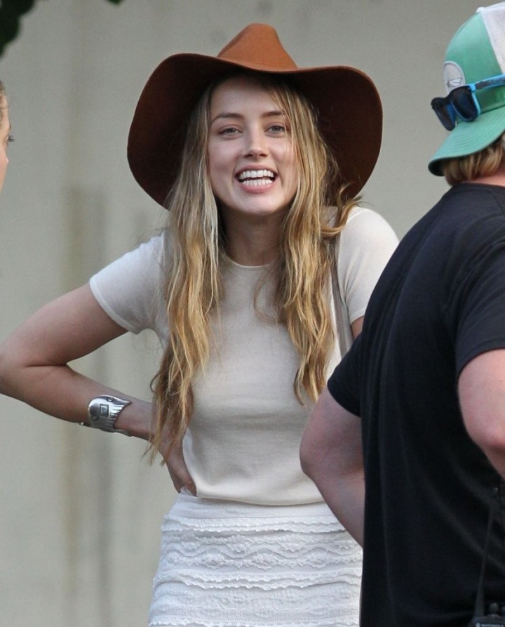 Amber Heard Filming 'Black Mass' Movie Set in Lynn, Massachusetts
