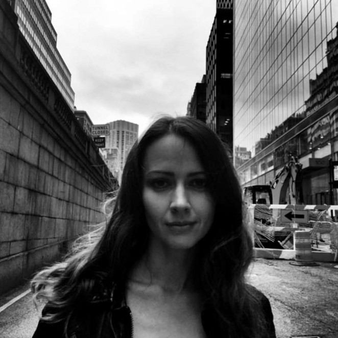 Amy Acker - Chris Fisher B&W Noir Photoshoot for Person of Interest Season 4