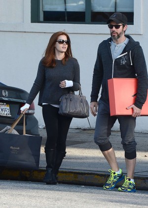 Amy Adams and Darren Le Gallo out and about in Los Angeles