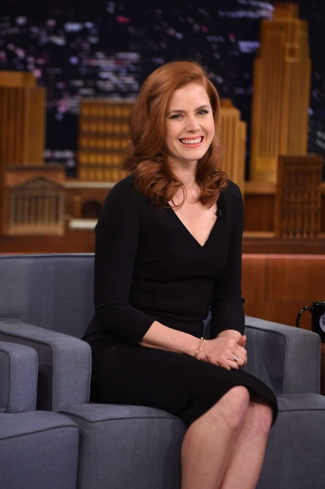 Amy Adams - The Tonight Show With Jimmy Fallon in NYC