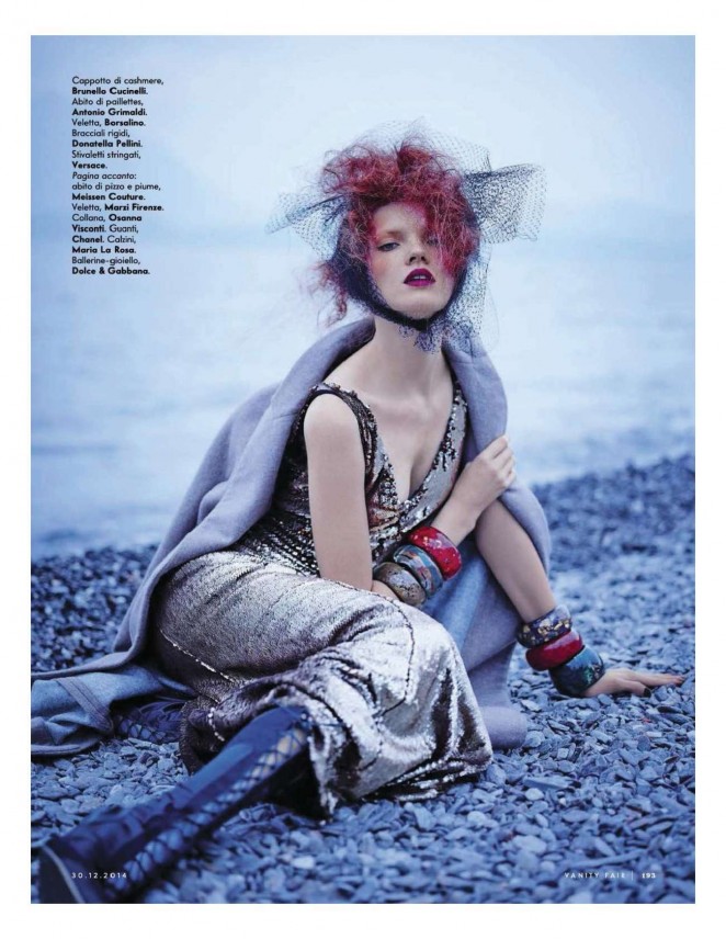 Anastasia Ivanova - Vanity Fair Italy Magazine (December 2014)