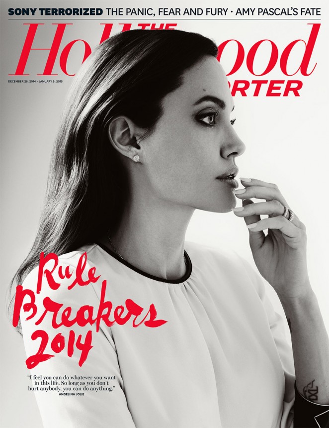 Angelina Jolie - The Hollywood Reporter Cover Magazine (Dec 2014/Jan 2015)