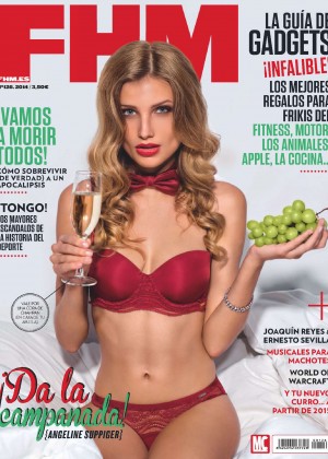 Angeline Suppiger - FHM Spain Magazine (December 2014)
