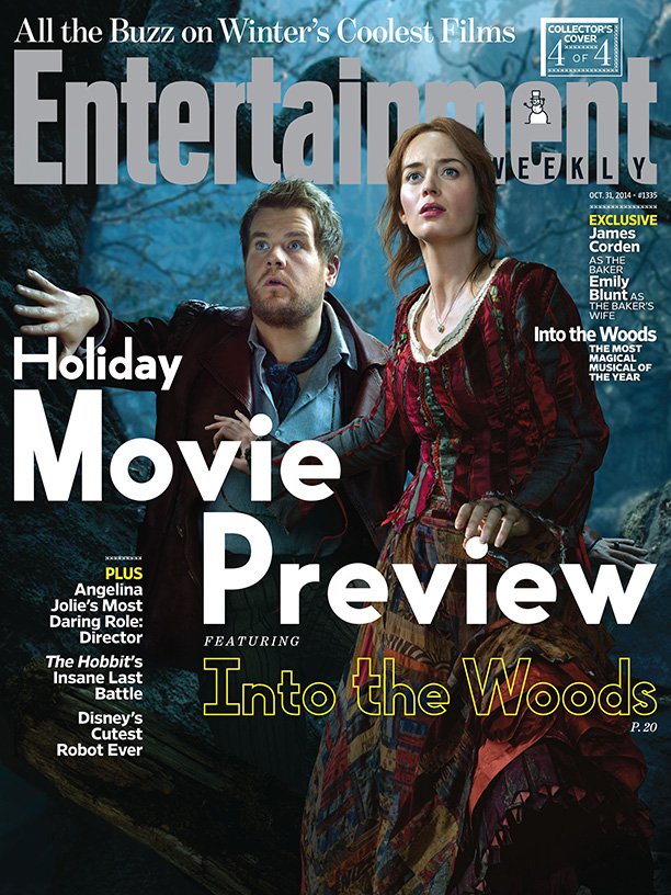 Anna Kendrick 2014 : Meryl Streep Anna Kendrick and Emily Blunt: Into the Woods for Entertainment Weekly Covers 2014 -03