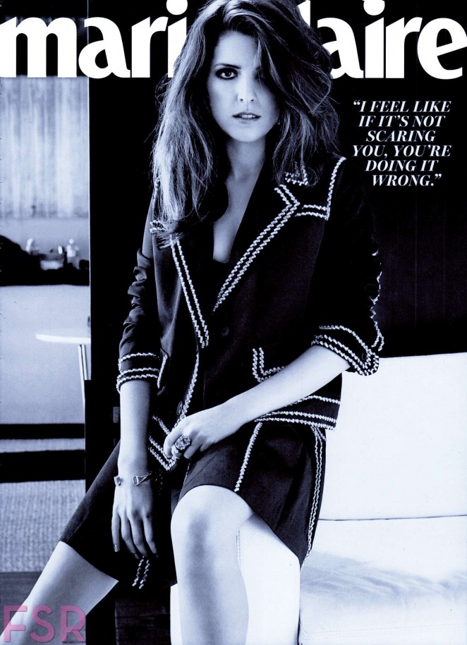 Anna Kendrick - Marie Claire Magazine (December 2014)