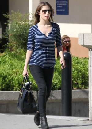 Anna Kendrick in Tight Pants Out in Los Angeles