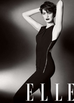 Anne Hathaway - Elle UK Magazine (November 2014)