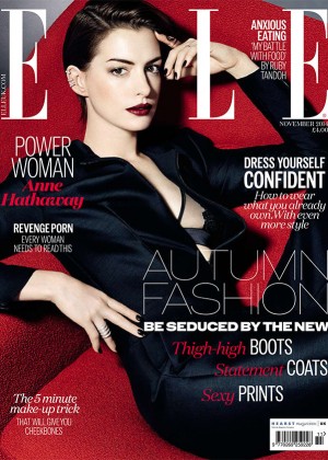 Anne Hathaway for Elle Magazine UK (November 2014) – GotCeleb