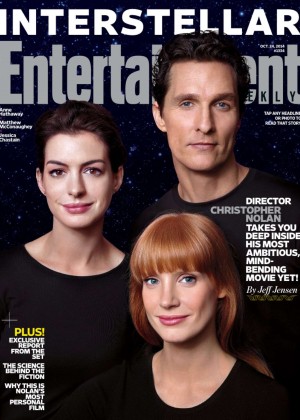 Anne Hathaway & Jessica Chastain - Entertainment Weekly Magazine (October 2014)