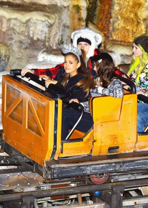 Ariana Grande at Disney World in Orlando