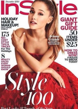 Ariana Grande - InStyle Magazine Cover (December 2014)