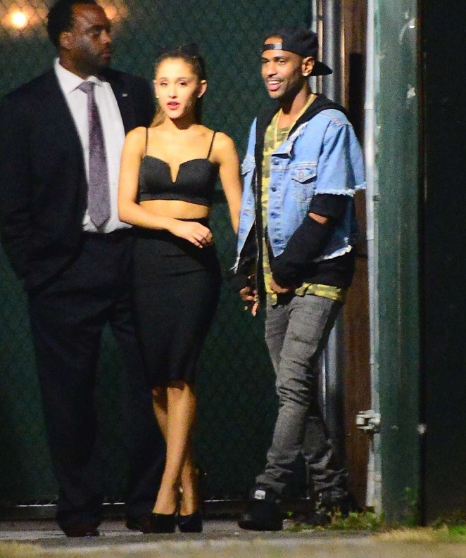 Ariana Grande - Leaving the "Saturday Night Live" afterparty with Big Sean