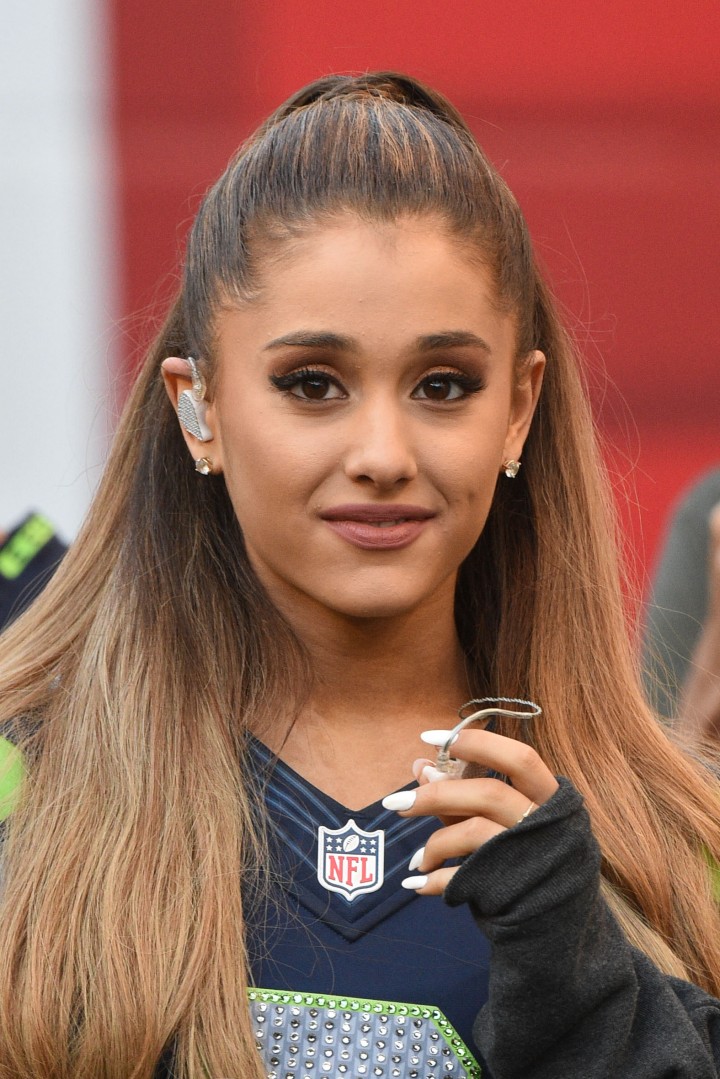 Ariana Grande - Performs at Seattle Seahawks Football Game