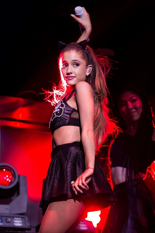 Ariana Grande - Performs Live at the Power 106 All-Star Celebrity Basketball Game in LA