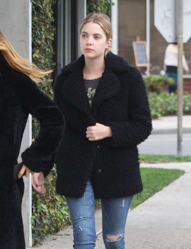 Ashley Benson in Ripped Jeans out in West Hollywood