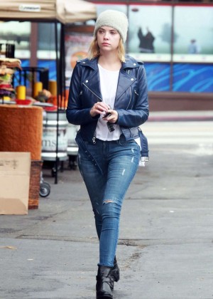 Ashley Benson in Tight jeans - Out Shopping in Los Angeles