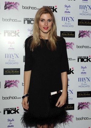Ashley James at "A Night With Nick" in London