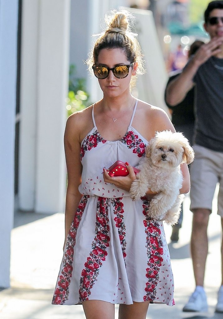 Ashley Tisdale out and about in Studio City