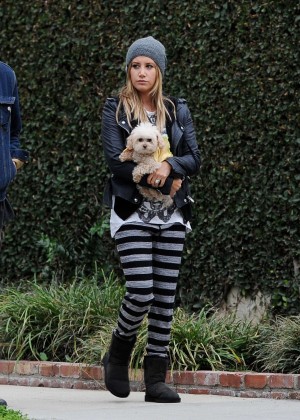 Ashley Tisdale Style - Out and about in LA