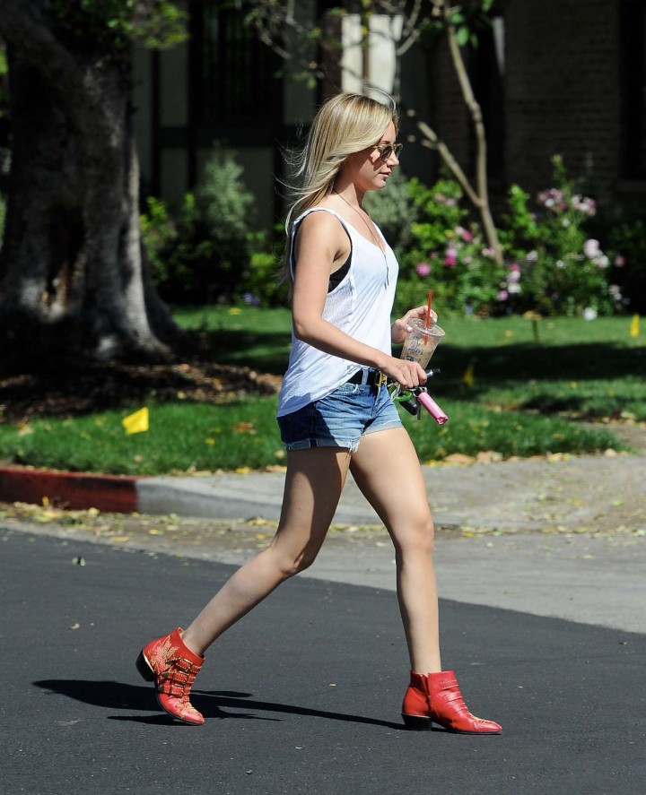 Ashley Tisdale legs and shorts-05 – GotCeleb