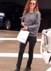Audrina Patridge in tight pants leaves Lancer Dermatology in Beverly Hills 1/25/13