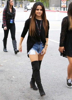 Becky G – Performs at Jingle Ball Sound Check in LA – GotCeleb