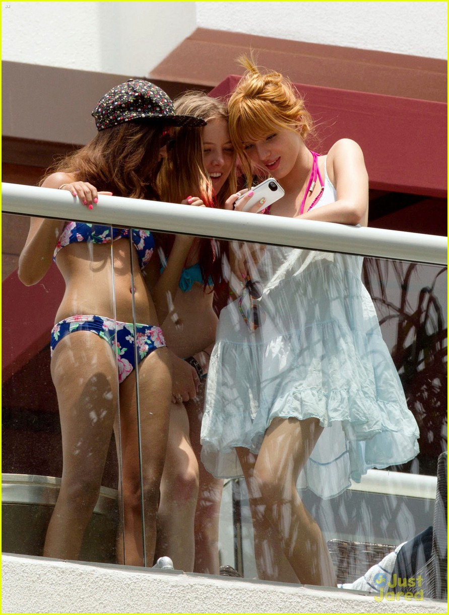 Bella Thorne 2013 : Bella Thorne in Bikini in Santa Monica -01. 