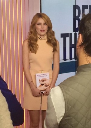 Bella Thorne on The Today Show in New York City