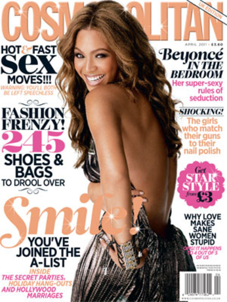 Beyonce Talks Sexiness in Cosmopolitan UK's April 2011 Issue