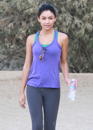 Bianca A Santos in Tight Leggings out in LA