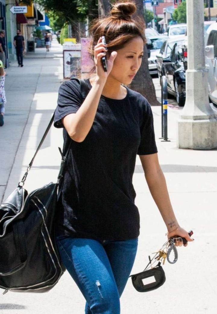 Brenda Song in Jeans out in Studio City