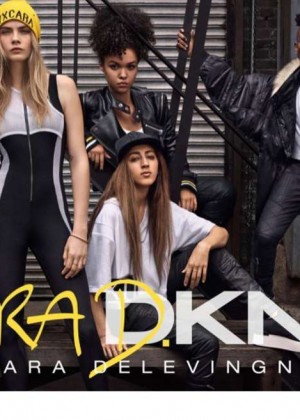 Cara Delevingne - DKNY Campaign 2014